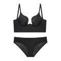 Comfortable and Breathable Women's Plus Size Bra Set with Detachable Backless Seamless Design1