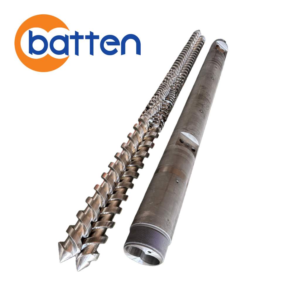 Weber DS9.25 Паралельны двухшнековый ствол і ствол для экструзіі пластыка