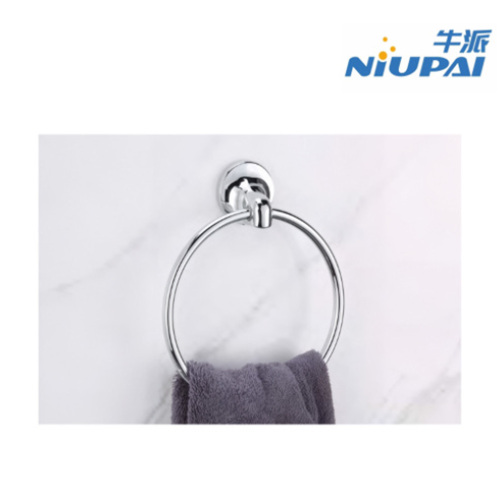 Wenzhou Niupai Kitchen and Bathroom Co., Ltd. lance un anneau porte-serviettes en chrome poli et élargit sa gamme de matériaux de construction haut de gamme pour la décoration et l'amélioration de l'habitat pour les projets de design d'intérie