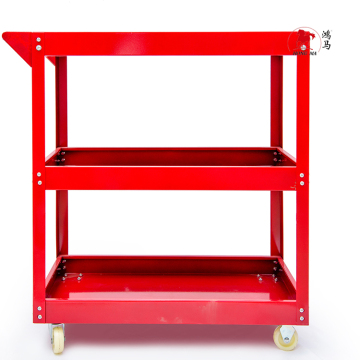 Factory supply simple 3 layers garage workshop garden tool trolley1