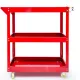 3 Tier Movable Metal Service Tool Trolley