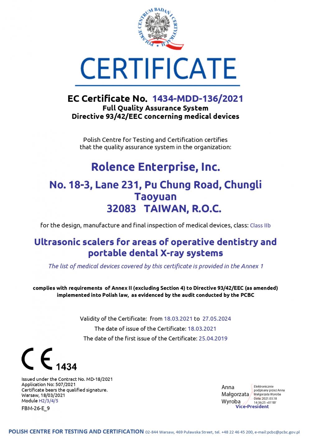 CE Ultrasonic scalers for areas of operative dentistry and portable dental X-ray systems