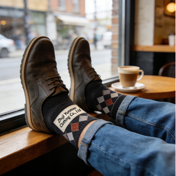 Подарочный набор хлопковых носков с рисунком Yummao для повседневного ношения