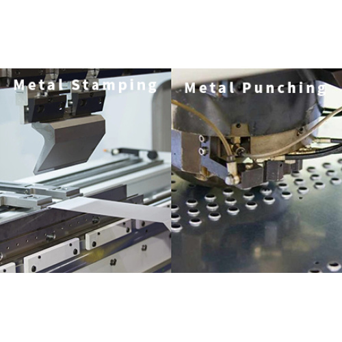 Estampado de metal versus punzonado de metal