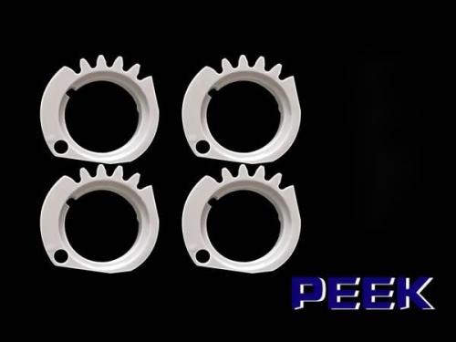 Peek -Kompressorventilplatten, Kolbenringe, Dichtungen