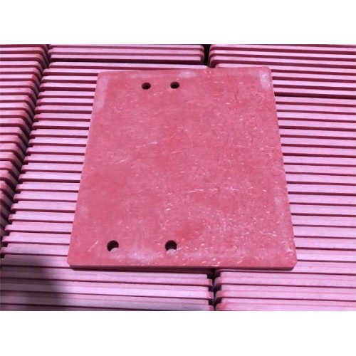 GPO3 Red and White UPGM-203 Unsaturated Polyester Fiberglass Mat Electrical Insulation Board