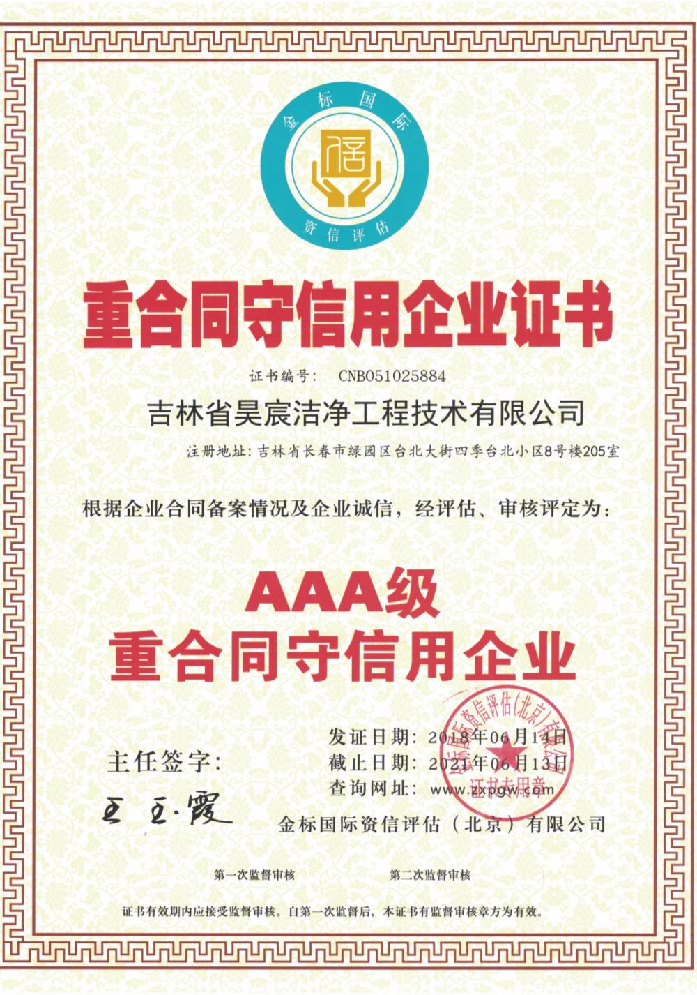 credit certificate