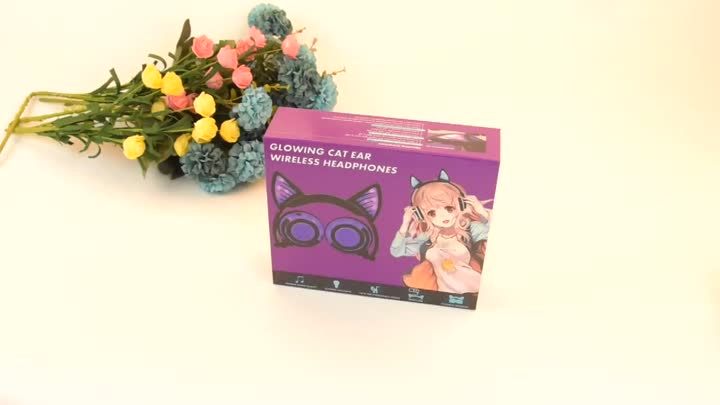 Bluetooth cat ear headphones.mp4