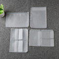 Transparent EVA Zipper Bag - 6-Hole Loose-Leaf Storage for Stationery Cards (A6 Size)1