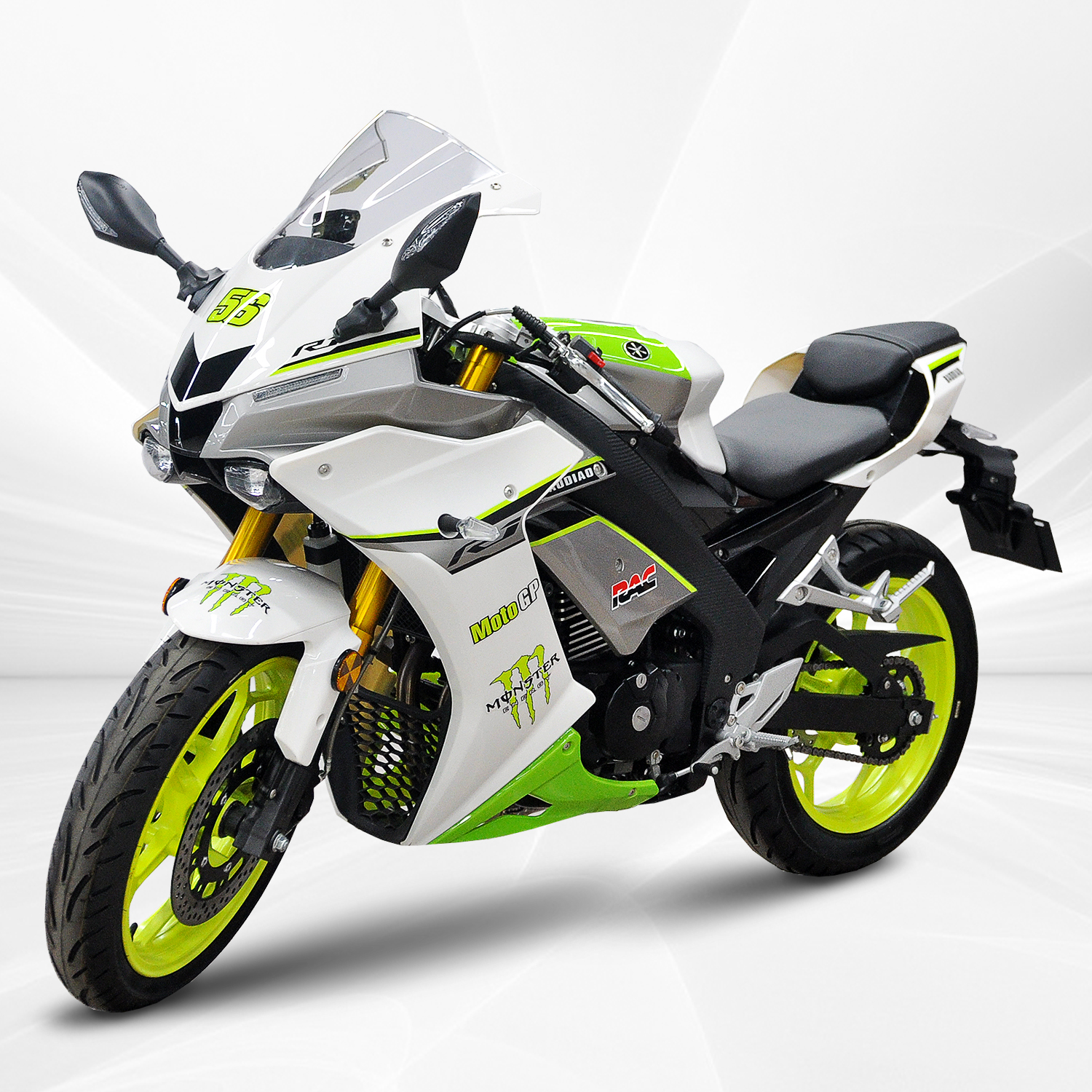 Nieuwste stijl 250cc benzine chopper motorfietsen fo
