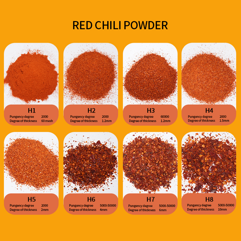 Customized chili powder