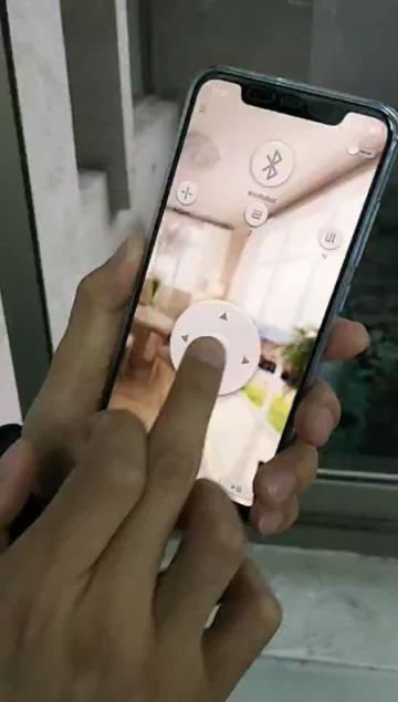 App with moble phone control 