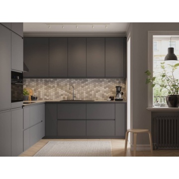 How about black kitchen cabinets, how to match black kitchen cabinets?