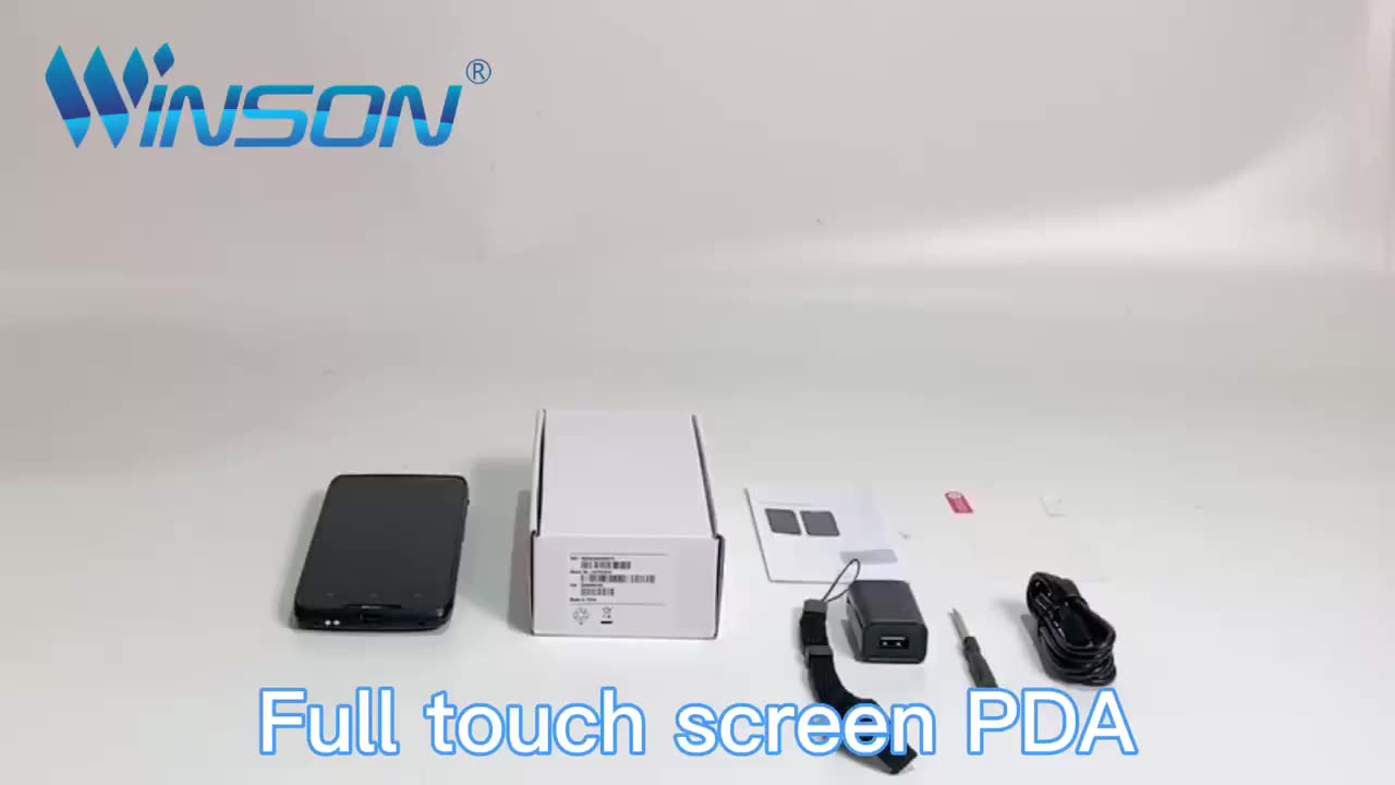 Hot Selling Handheld PDA WPC-9082 Scanner de código sem fio 2D para Android industrial 9 e 5,0 polegadas1