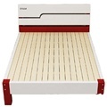 Simple Solid Wood Double Bed Design for Children and Adults1