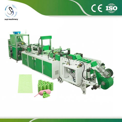 ماشین کیسه نشاسته ذرت Pet Waste PLA PBAT تولید کیسه زباله سبز را بهینه می کند