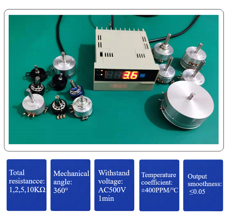 IP60 Linear Displacement Potentiometer