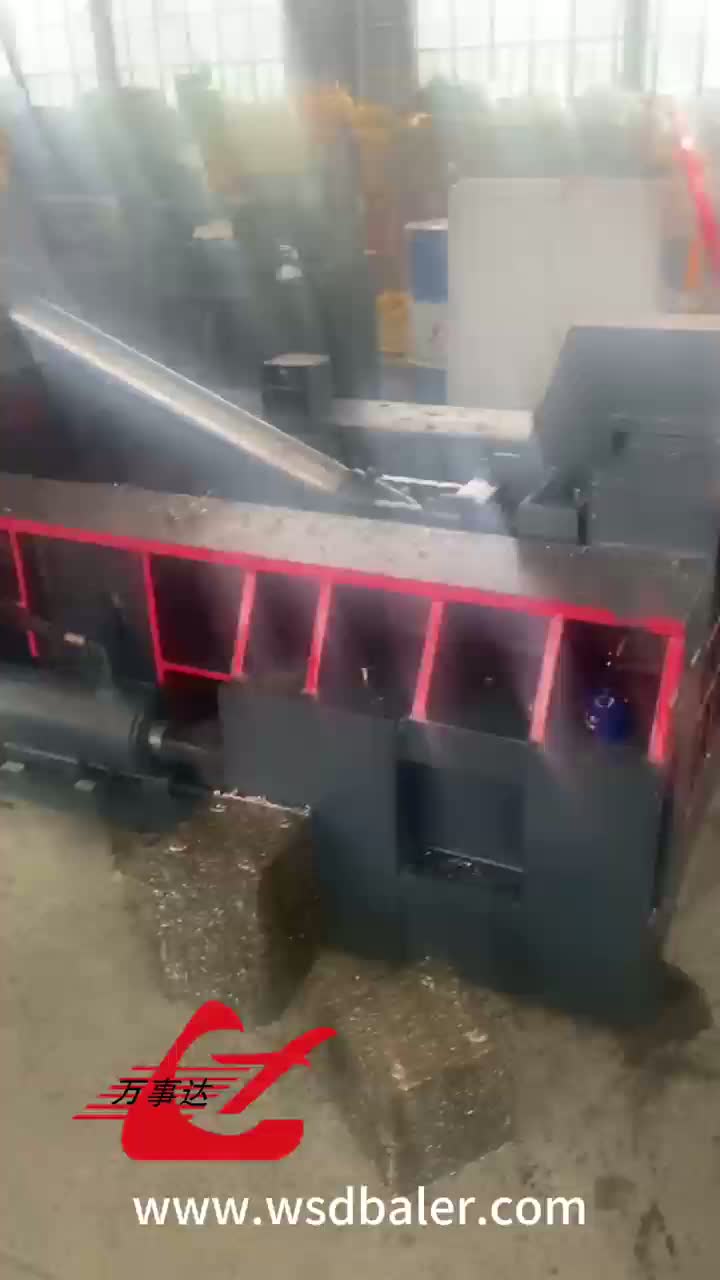 empacador de metal de chatarra