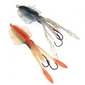 Luminous Bait Plastic Saltwater Fishing Soft Lures for Octopus and Squid1