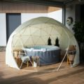 Hot Selling Detachable Collapsible Garden Igloo Tent House for Restaurants1