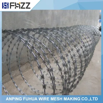 Ten Chinese Razor Wire Fence Suppliers Popular in European and American Countries
