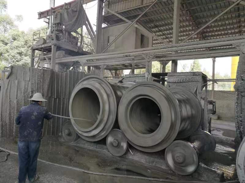 centrifugal spinning pipe