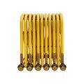 Yellow Aluminum Alloy Manual Folding Accordion Crowd Control Barrier for Traffic1