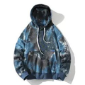 Mens Hoodies 2023 Φθινόπωρο γραβάτα χρωστική φούτερ streetwear προσαρμογή λογότυπο 100% βαμβάκι hip hop αρσενικό υπερμεγέθη hoodie men1