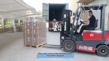The order sent to the United States has been ship(1)