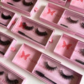Wholesale Custom Eye Lash Strip Boxes: 18mm & 25mm Faux Mink Lashes1