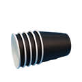Preço de atacado 10oz copos isolados térmicos 90mm design de borda curva para 20% melhor copo de papel de retenção de calor para café com tampas1