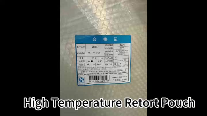 túi vặn lại nhiệt độ cao