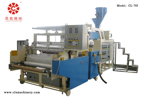 Single Layer 1000mm Stretch Wrap Film Equipment Model CL-70J