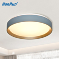 Nordic Decorative Dimmable Acrylic Round Gold Flush Mount LED Ceiling Light1