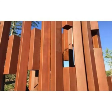 Garden commonly used metal materials finish weathering steel