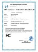 FCC CERTIFICATE