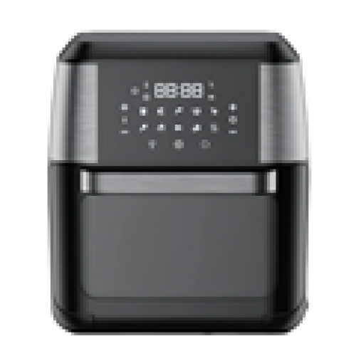 Fabrik-Großhandel 1700 W hochwertige intelligente Luftfritteusen Fritteuse 12 l Luftfritteuse Schwarz Controller Digital1