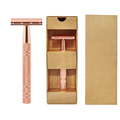 High-end Women's Double-Edge Aluminum Razor: The Ultimate Grooming Tool1