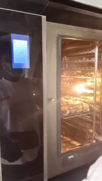 Factory supply stainless steel industrial steam oven combi1