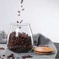 Glass Tea Jar Multigrain Dried Fruit Storage Jar Cork Coffee Bean Spice Kitchen Sealed Jar1