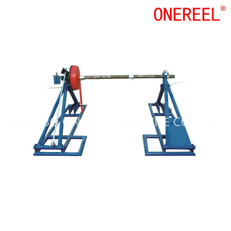 6 Tonne Heavy-Duty Galvanised Cable Drum Stand - WE Series
