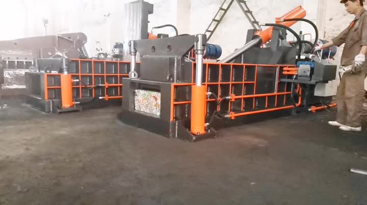 Waste Tins Cans Baler