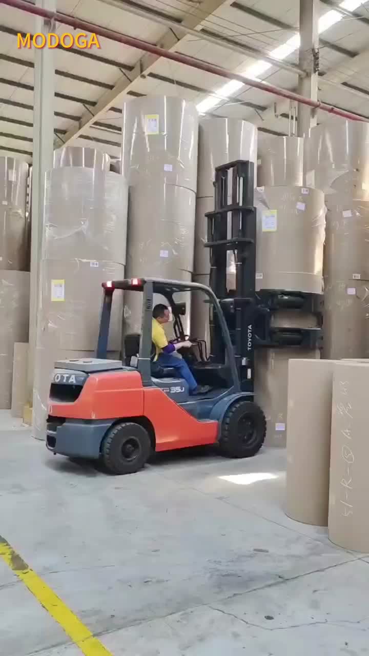 Papel Roll Clamp Borklift en venta