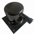 BBQ Pellet Grill Burn Pot Porcelain Enamel Coating1