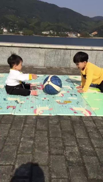 Factory price non-toxic folding baby play mat playmate xpe game crawling mat1
