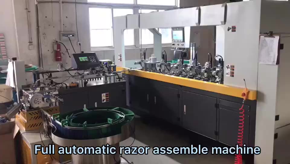 Ningbo Round Table Barber Rasiermaschine Montage -Linie in Full Automic111