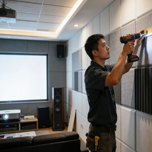 چگونه پانل های آکوستیک را نصب کنیم؟