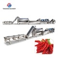 Multifunction Vegetable and Fruit Processing Production Line: Sweet Potato Picking, Washing, Drying, and Cutting Machine1