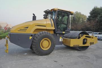 Single Drum Road Roller | Compaction Work On Highway Site