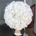 Customized Floral Centerpieces: Silk Rose and Hydrangea Artificial Flowers for Wedding Tables1